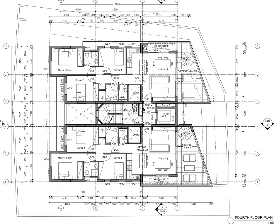 Apartment (Penthouse) in Drosia, Larnaca for Sale