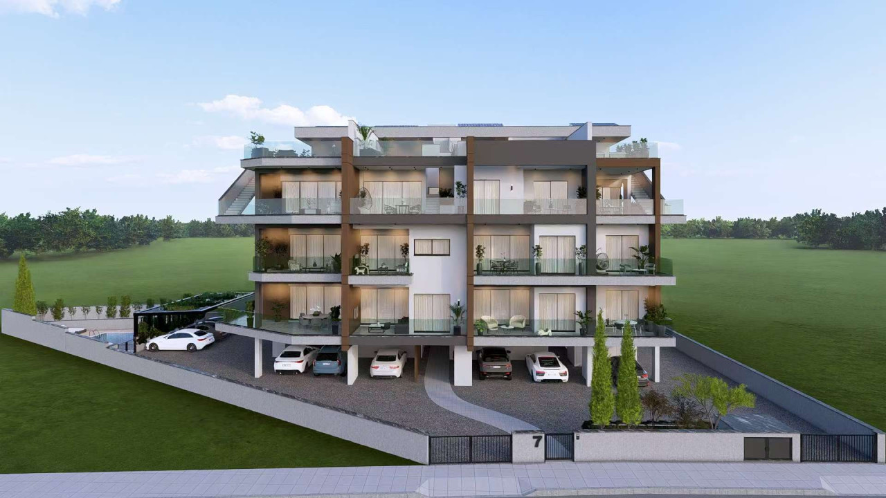 Квартира 2 спальни 107 м² Demos Agiou Athanasiou, Кипр