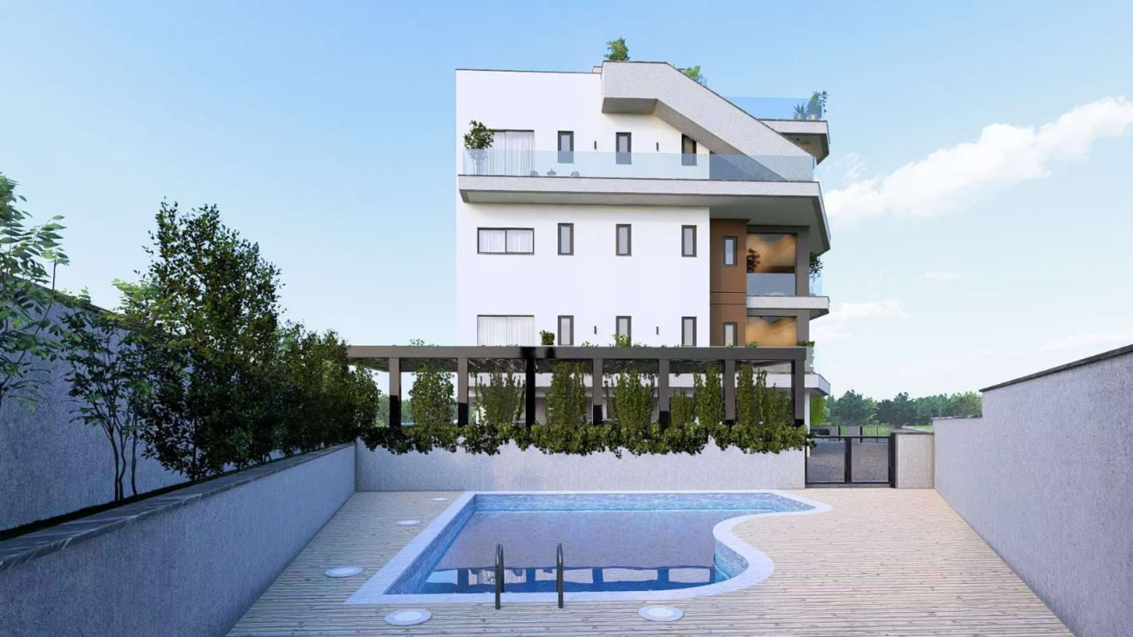 Квартира 2 спальни 107 м² Demos Agiou Athanasiou, Кипр