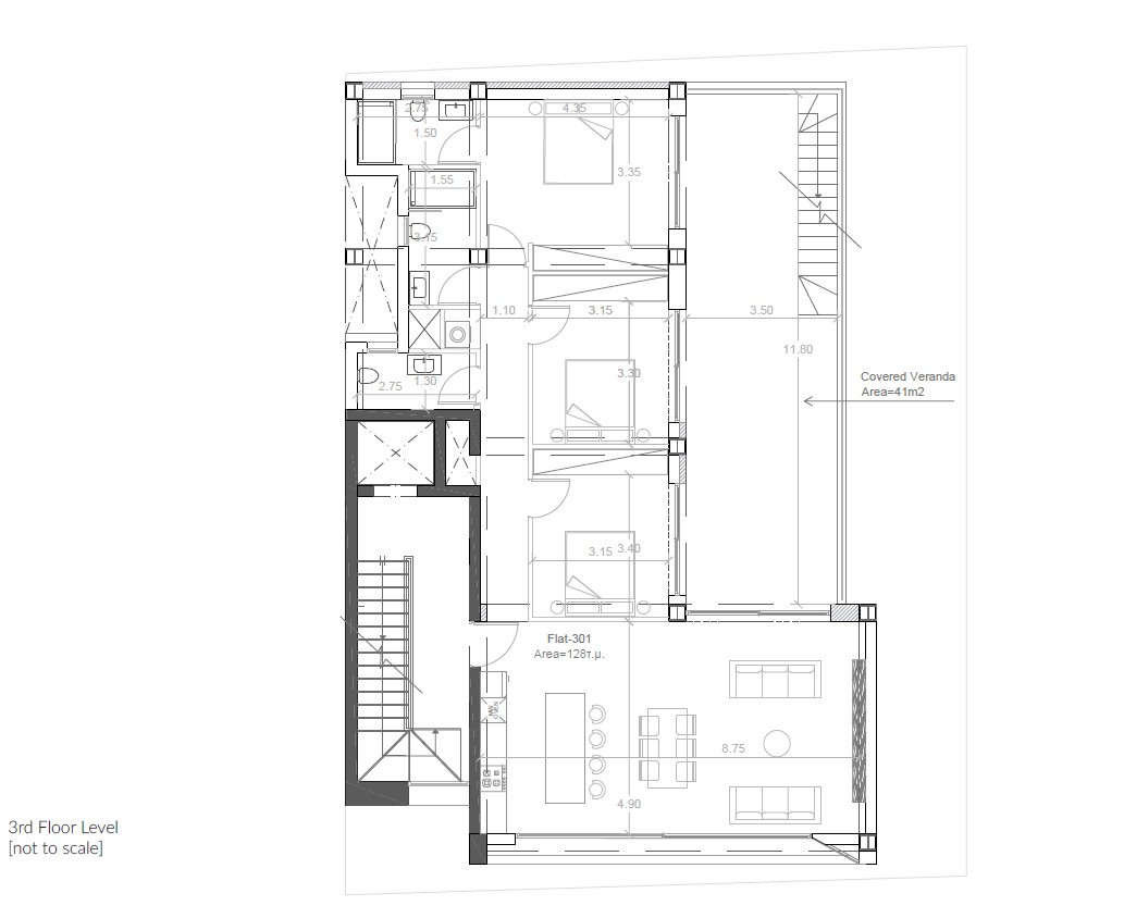 Apartment (Penthouse) in Katholiki, Limassol for Sale
