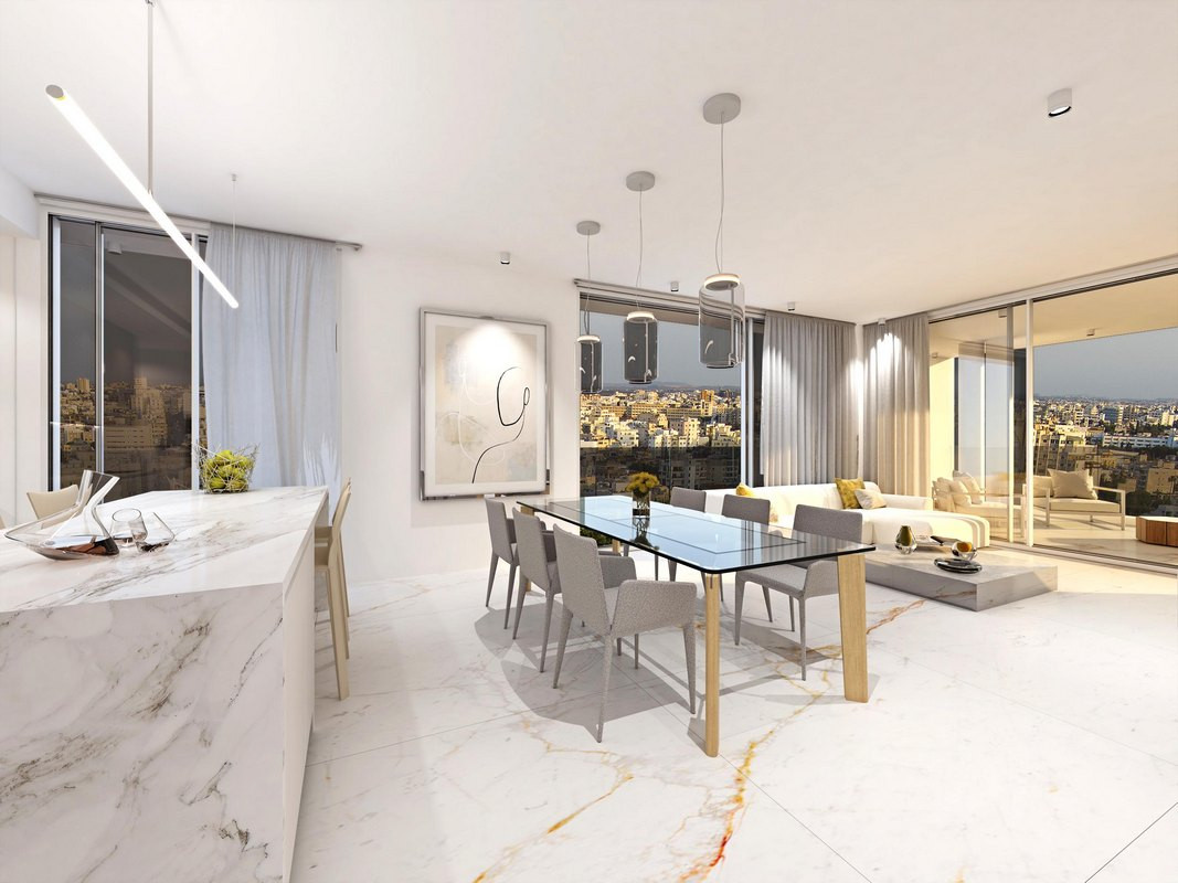 Apartment (Penthouse) in Agioi Omologites, Nicosia for Sale