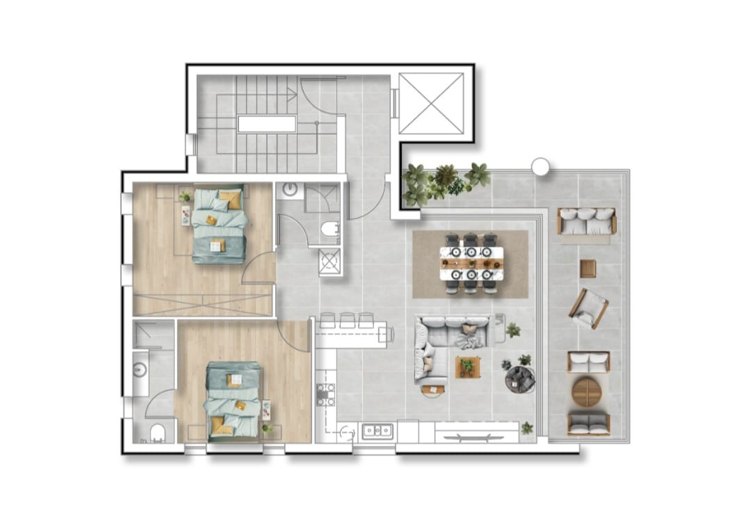 Apartment (Flat) in Petrou kai Pavlou, Limassol for Sale
