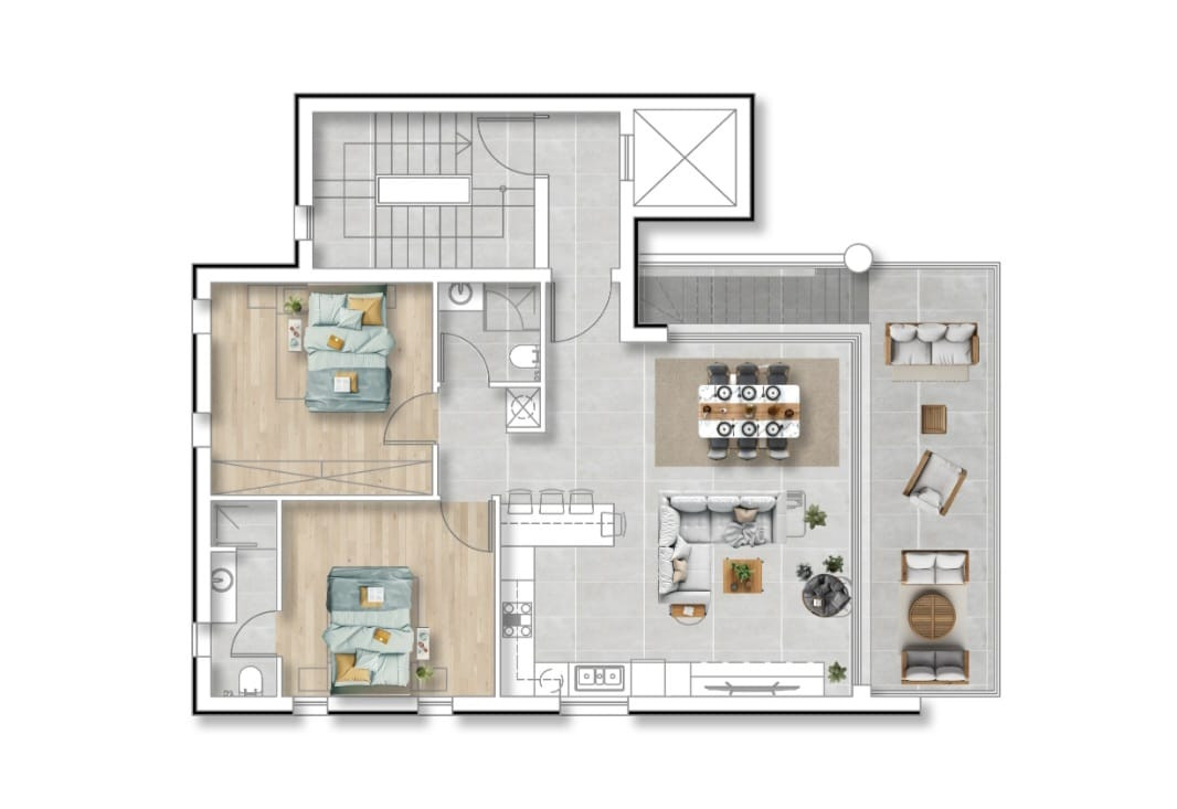 Apartment (Flat) in Petrou kai Pavlou, Limassol for Sale