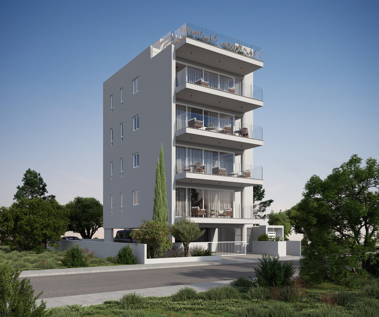Apartment (Penthouse) in Petrou kai Pavlou, Limassol for Sale
