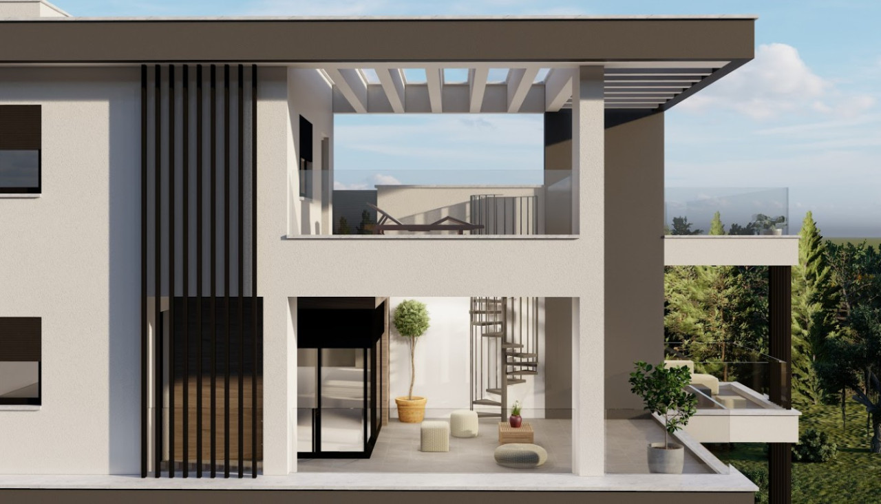 Apartment (Penthouse) in Agios Athanasios, Limassol for Sale