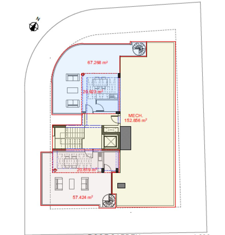 Apartment (Penthouse) in Sotiros, Larnaca for Sale
