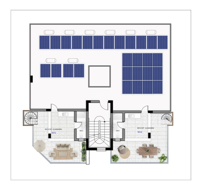 Apartment (Penthouse) in Agios Ioannis, Limassol for Sale