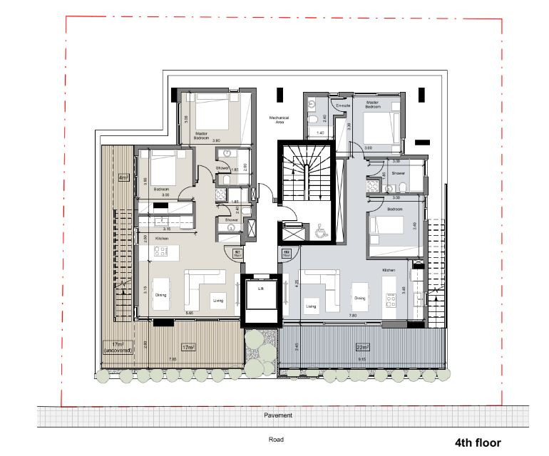 Apartment (Penthouse) in Katholiki, Limassol for Sale
