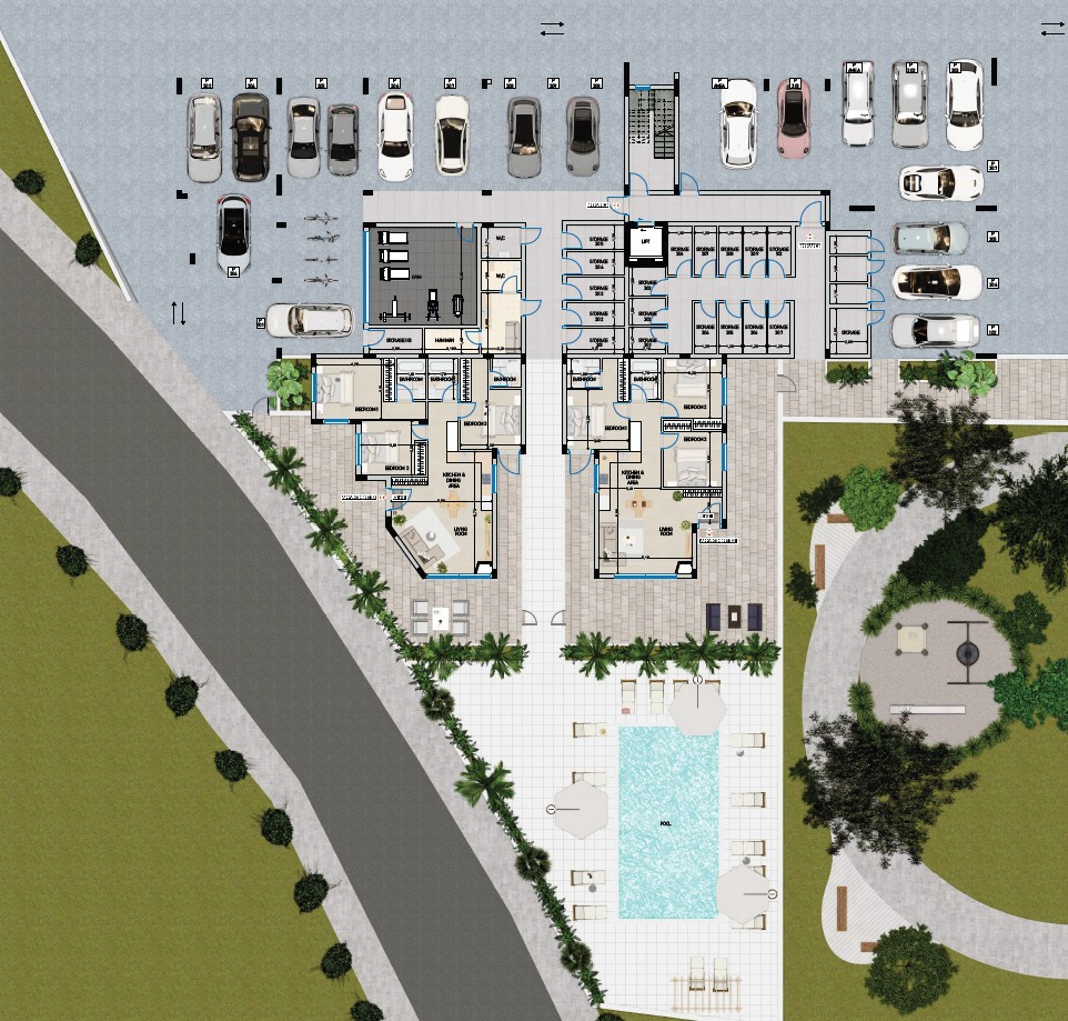 Apartment (Penthouse) in Pervolia, Larnaca for Sale