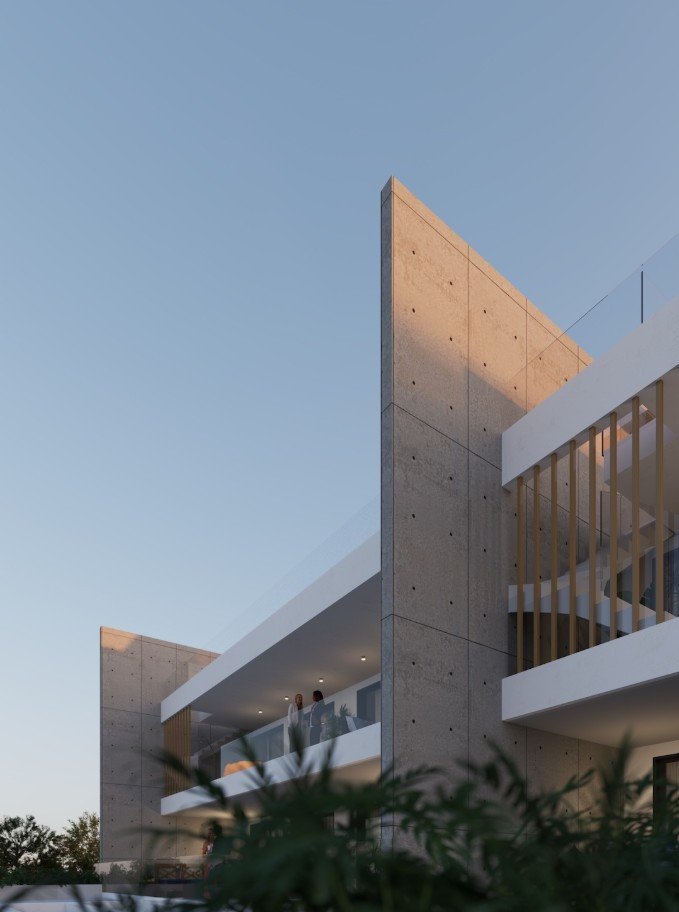 Apartment (Penthouse) in Pervolia, Larnaca for Sale
