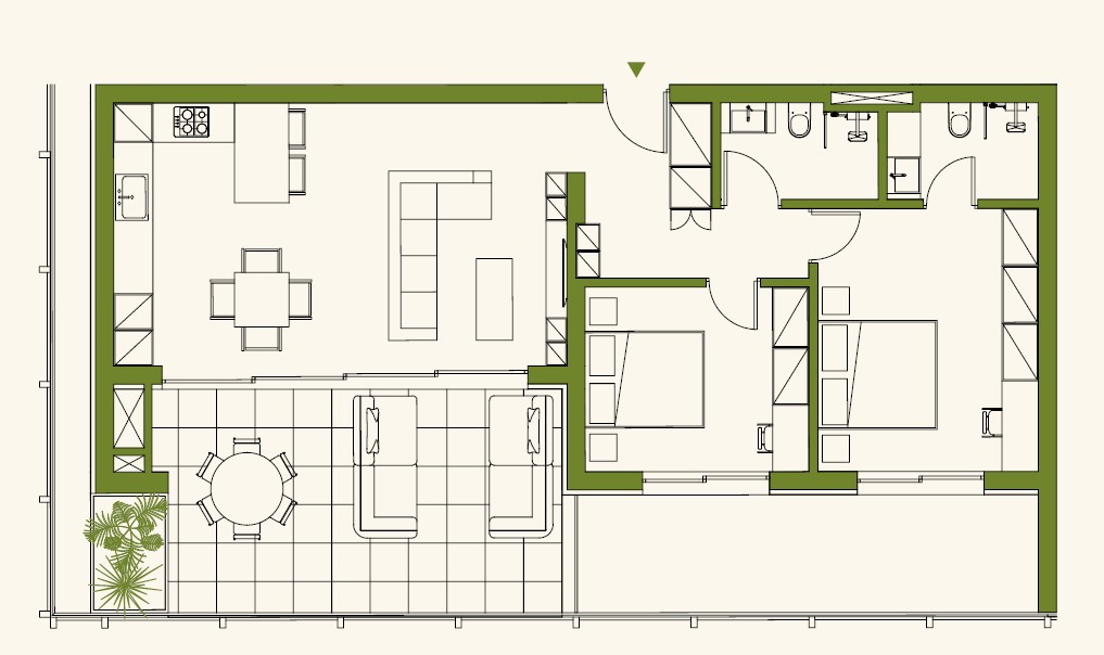Apartment (Flat) in Agios Athanasios, Limassol for Sale