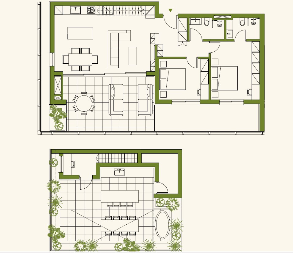 Apartment (Penthouse) in Agios Athanasios, Limassol for Sale