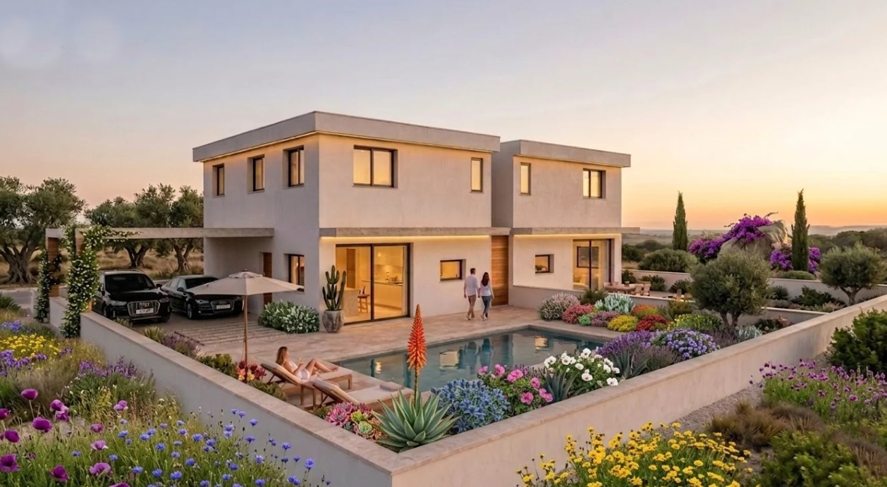 House (Detached) in Pervolia, Larnaca for Sale