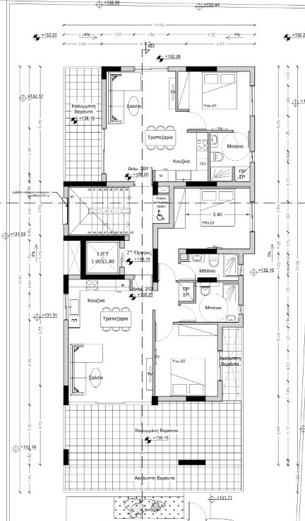 Apartment (Penthouse) in Agia Fyla, Limassol for Sale