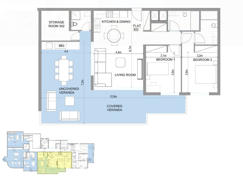 Apartment (Flat) in Aglantzia, Nicosia for Sale