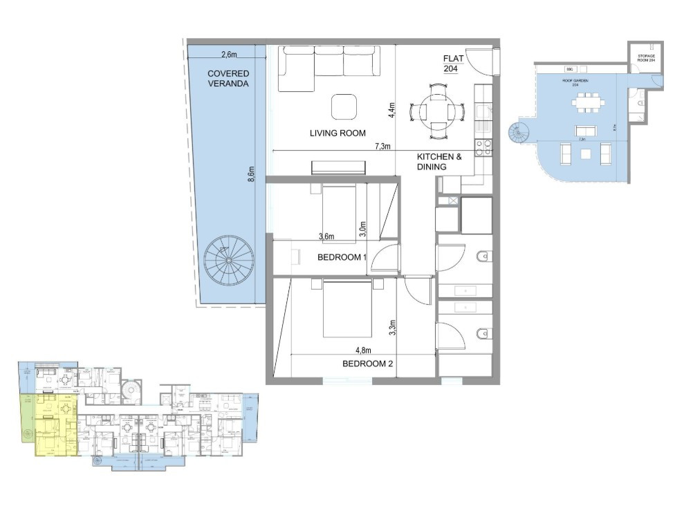 Apartment (Penthouse) in Aglantzia, Nicosia for Sale
