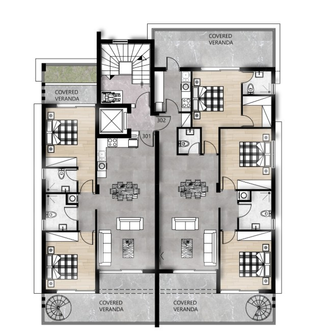Apartment (Penthouse) in Agios Spyridonas, Limassol for Sale