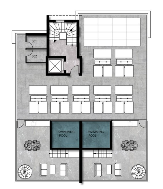 Apartment (Penthouse) in Agios Spyridonas, Limassol for Sale