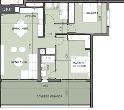 Apartment (Flat) in Agios Nikolaos, Limassol for Sale