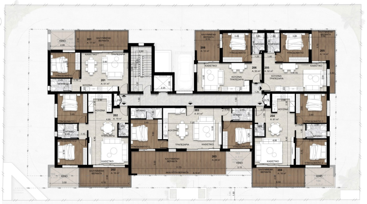 Apartment (Flat) in Tsiflikoudia, Limassol for Sale