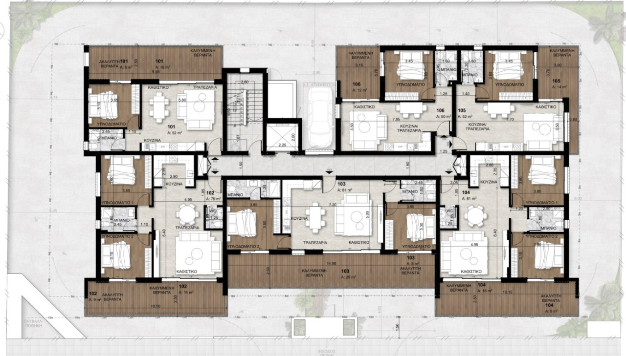 Apartment (Flat) in Tsiflikoudia, Limassol for Sale