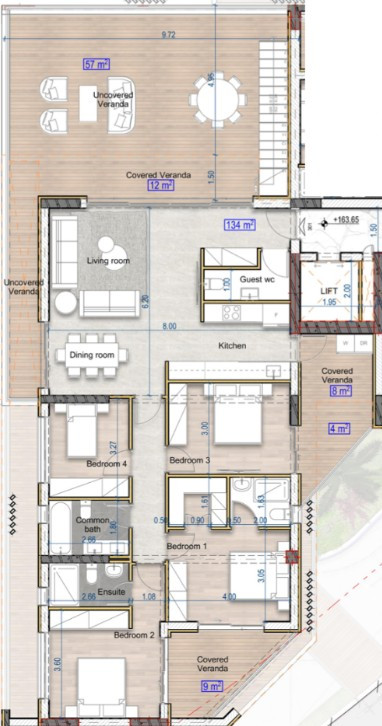 Apartment (Penthouse) in Agios Athanasios, Limassol for Sale