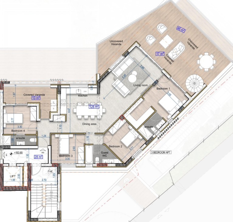 Apartment (Penthouse) in Agios Athanasios, Limassol for Sale