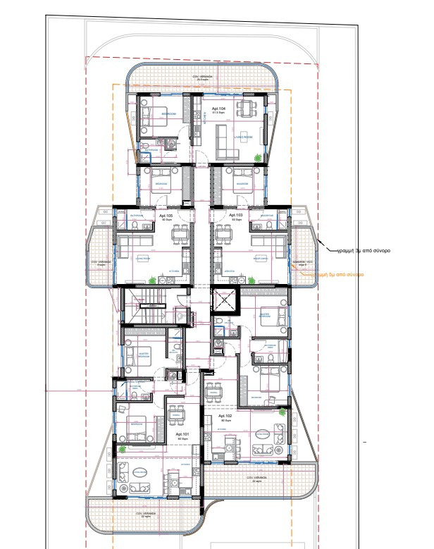 Apartment (Flat) in Mackenzie, Larnaca for Sale