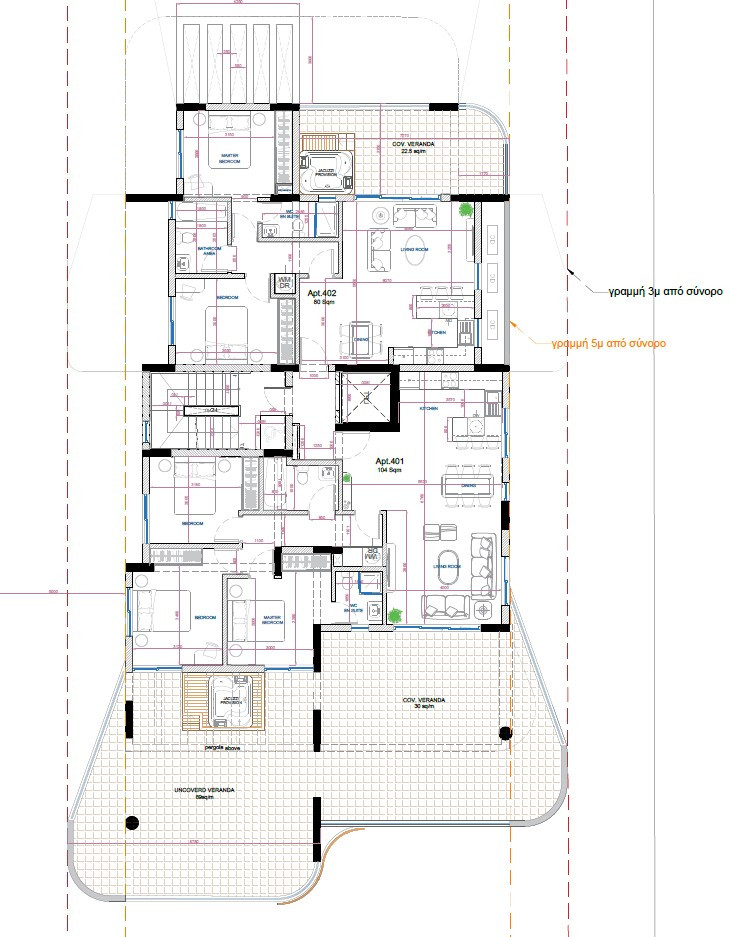 Apartment (Flat) in Mackenzie, Larnaca for Sale