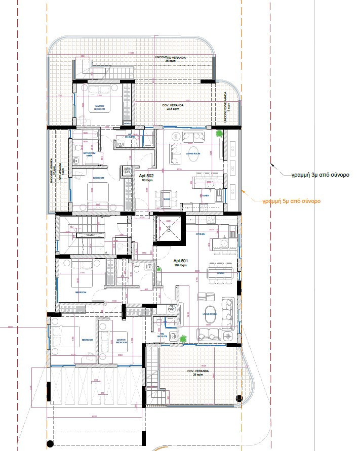Apartment (Penthouse) in Mackenzie, Larnaca for Sale
