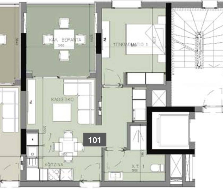 Apartment (Flat) in Zakaki, Limassol for Sale