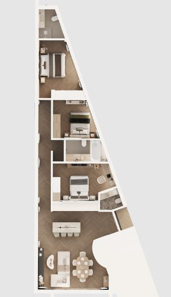 Apartment (Flat) in Agios Ioannis, Limassol for Sale