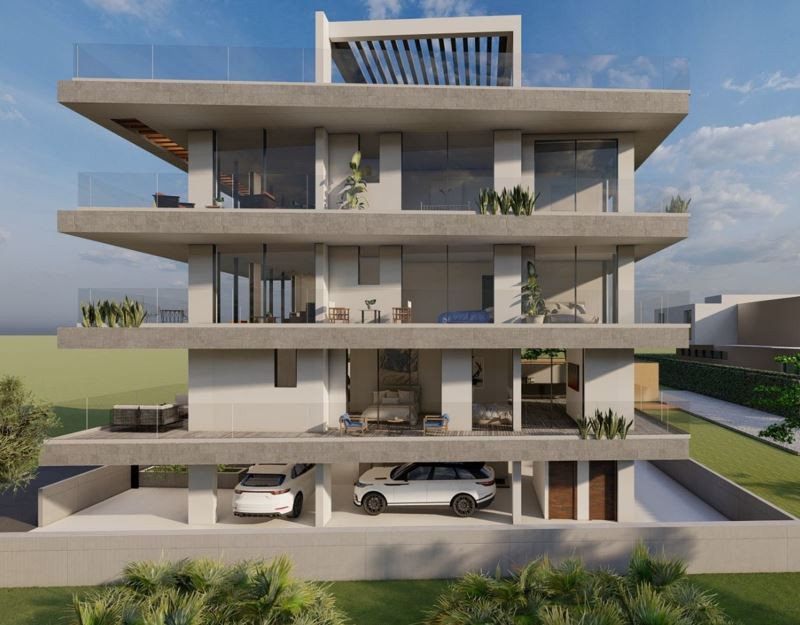 Apartment (Penthouse) in Zakaki, Limassol for Sale