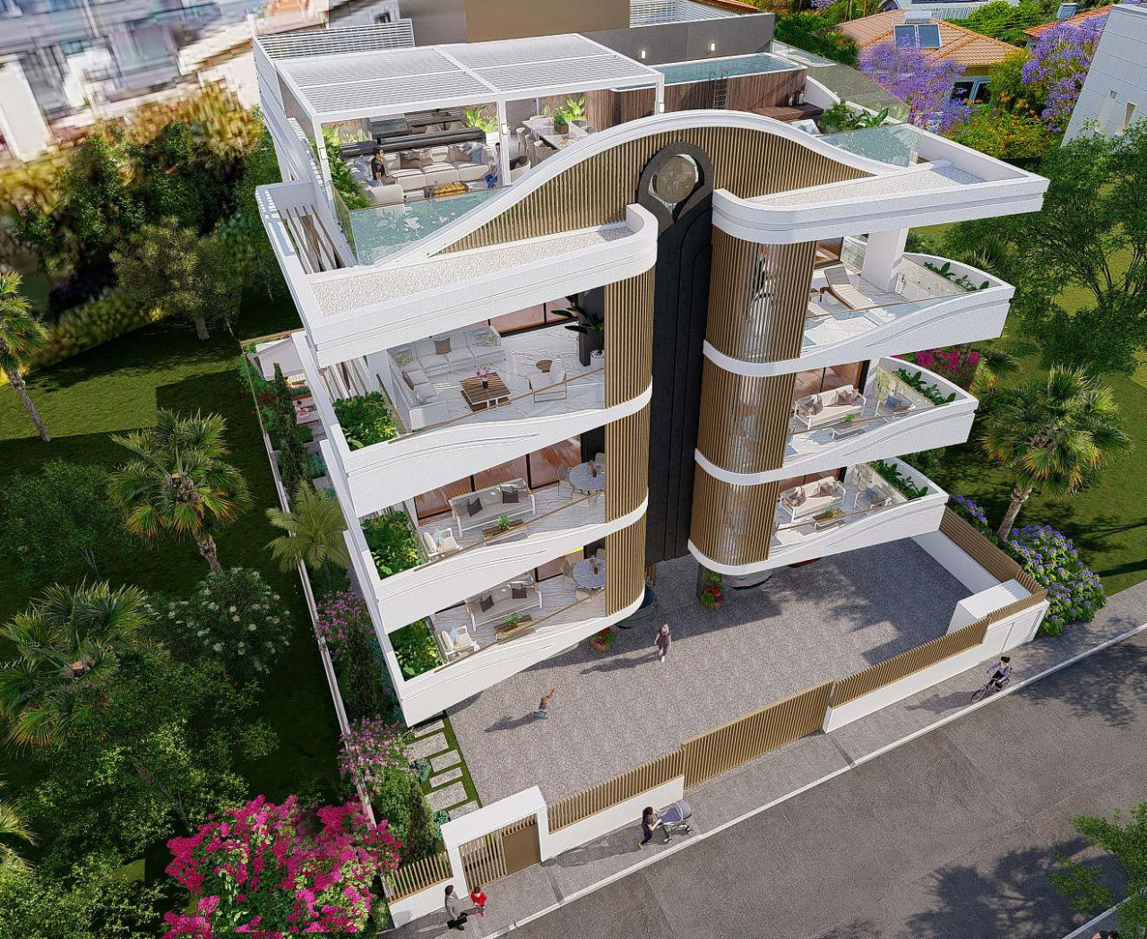 Apartment (Penthouse) in Crowne Plaza Area, Limassol for Sale
