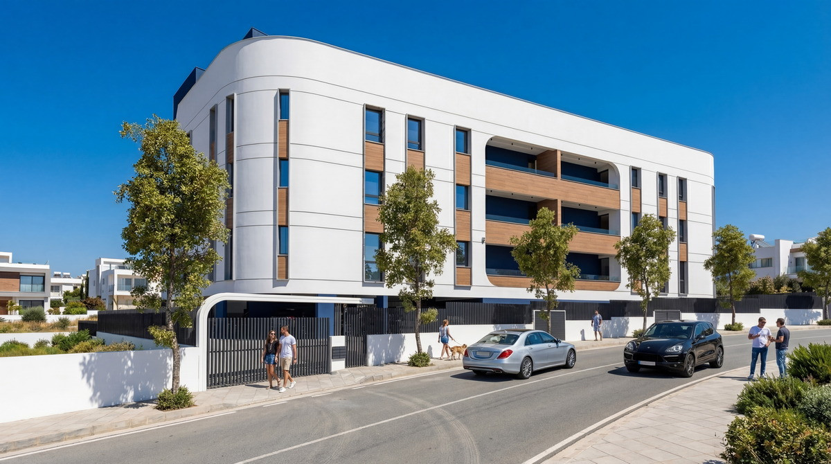 Apartment (Flat) in Germasoyia, Limassol for Sale