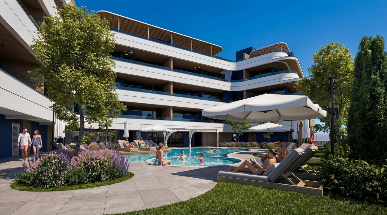 Apartment (Flat) in Germasoyia, Limassol for Sale
