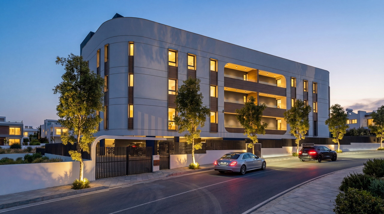 Apartment (Flat) in Germasoyia, Limassol for Sale