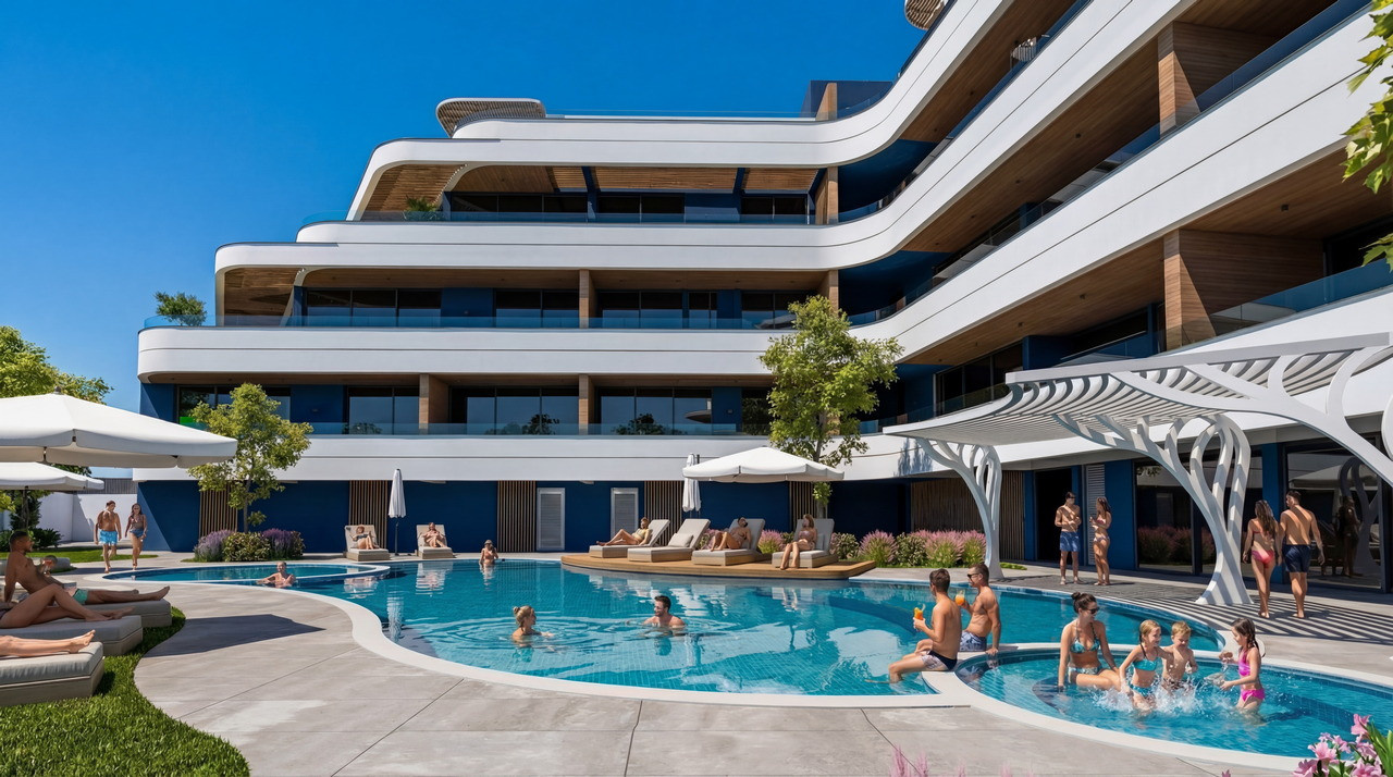 Apartment (Penthouse) in Germasoyia, Limassol for Sale