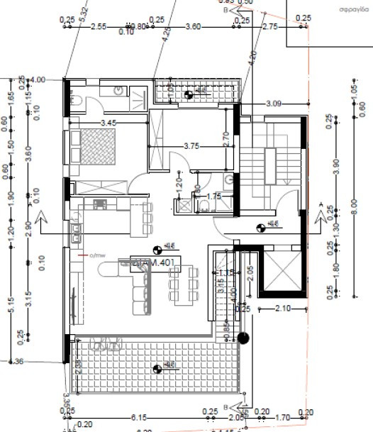 Apartment (Penthouse) in Naafi, Limassol for Sale