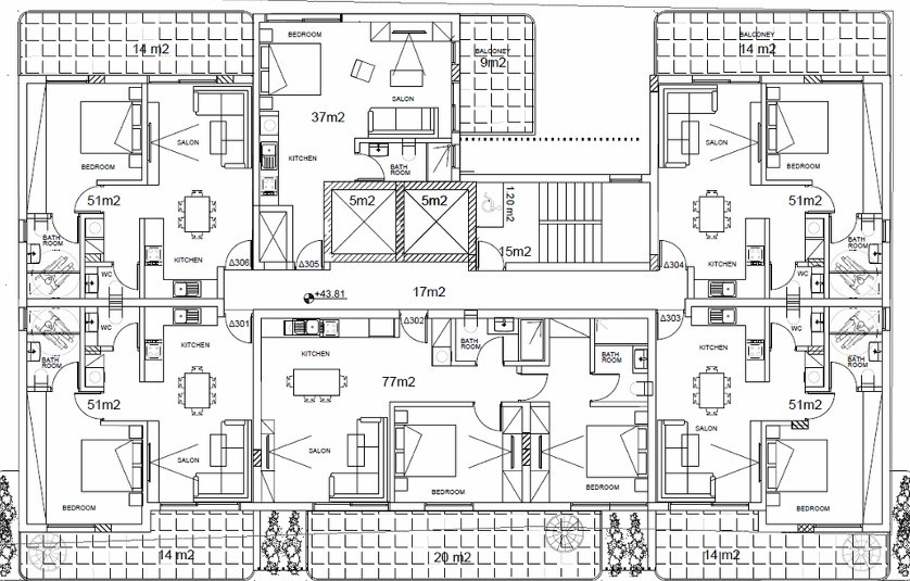 Apartment (Penthouse) in Livadia, Larnaca for Sale