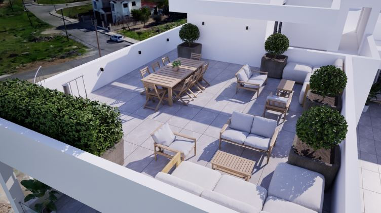 Apartment (Penthouse) in Deryneia, Famagusta for Sale