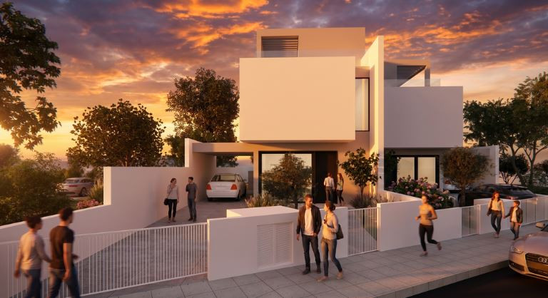 House (Semi detached) in Oroklini, Larnaca for Sale