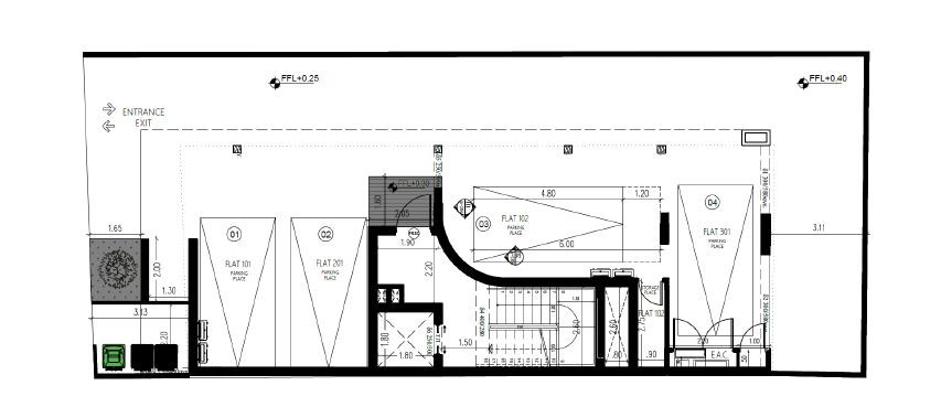Apartment (Penthouse) in Agioi Anargyroi, Larnaca for Sale