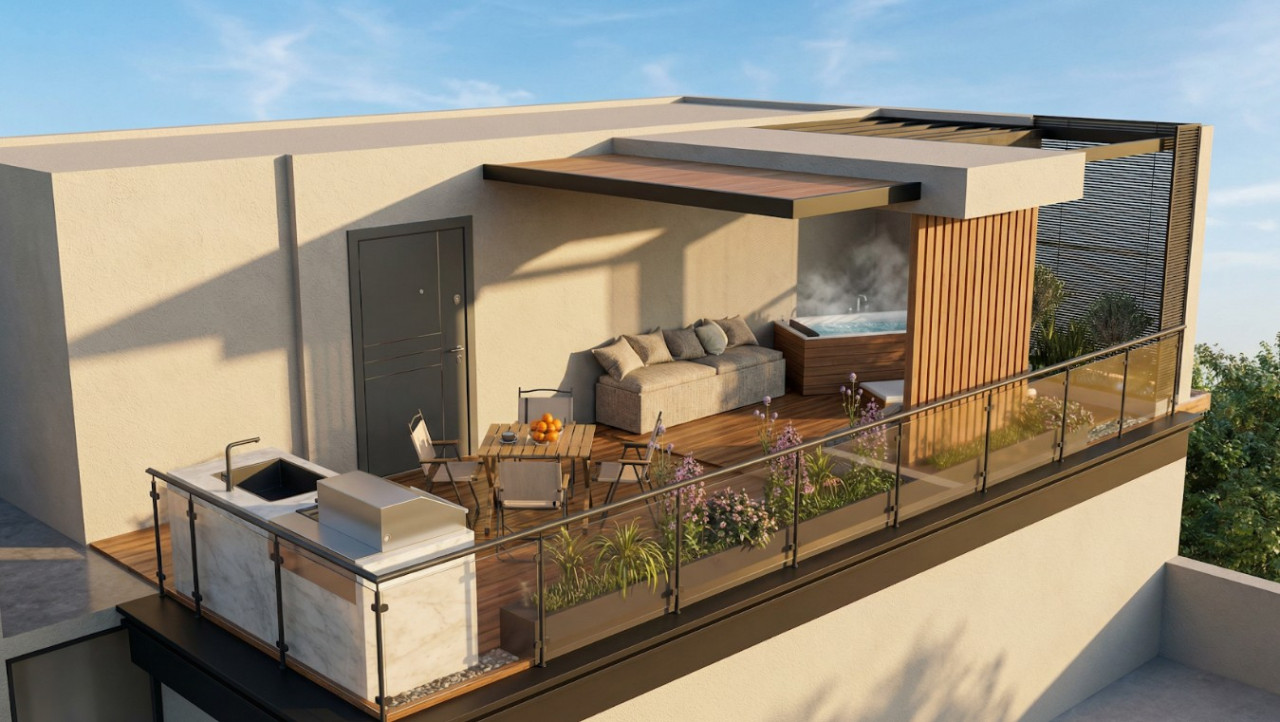Apartment (Flat) in Mesa Geitonia, Limassol for Sale
