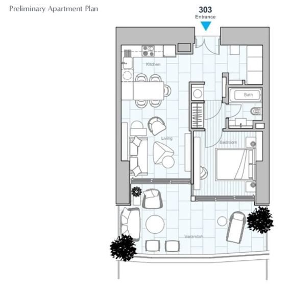 Apartment (Flat) in Limassol Marina Area, Limassol for Sale