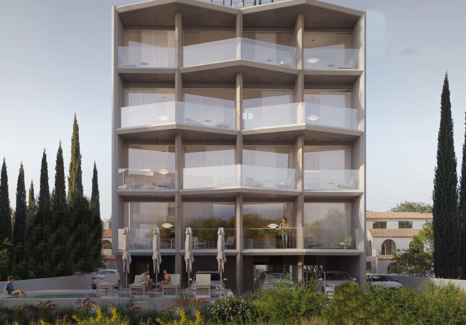 Apartment (Flat) in Tombs of the Kings, Paphos for Sale