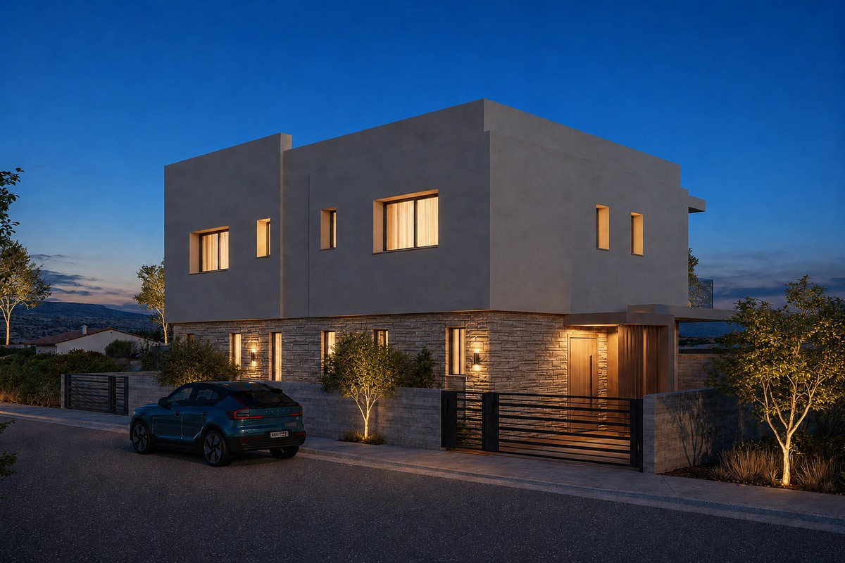 House (Semi detached) in Geroskipou, Paphos for Sale