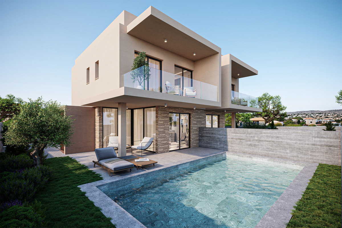 House (Semi detached) in Geroskipou, Paphos for Sale