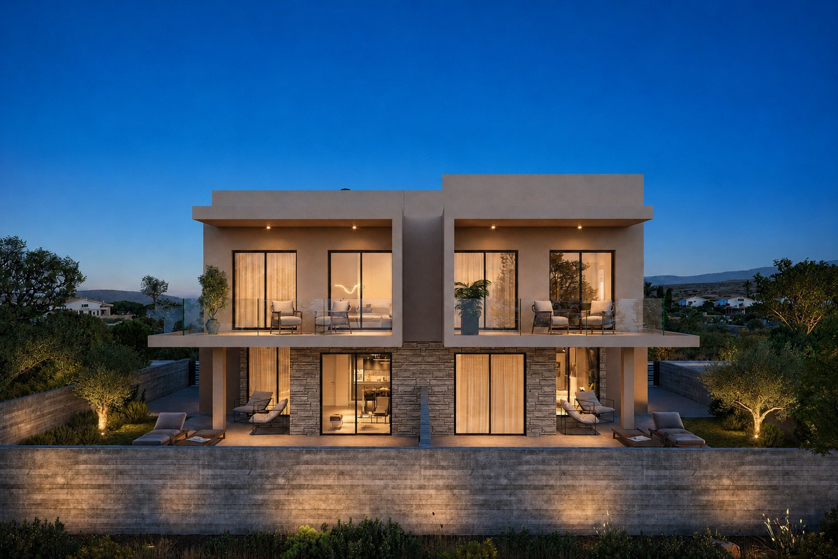 House (Semi detached) in Geroskipou, Paphos for Sale