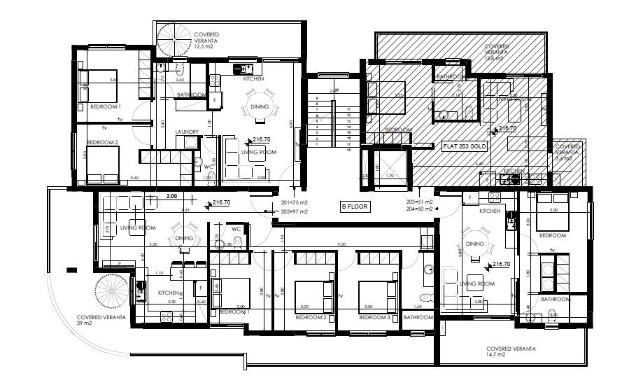 Apartment (Penthouse) in Engomi, Nicosia for Sale
